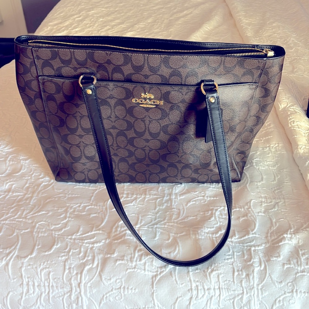 Coach laptop bag